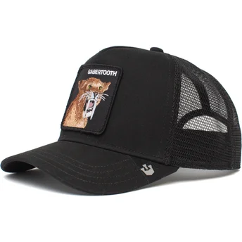 kepure-islenkta-juoda-snapback-sable-the-sabertooth-tiger-the-farm-goorin-bros