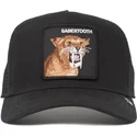 czarna-czapka-trucker-z-szablami-the-sabertooth-tiger-the-farm-od-goorin-bros