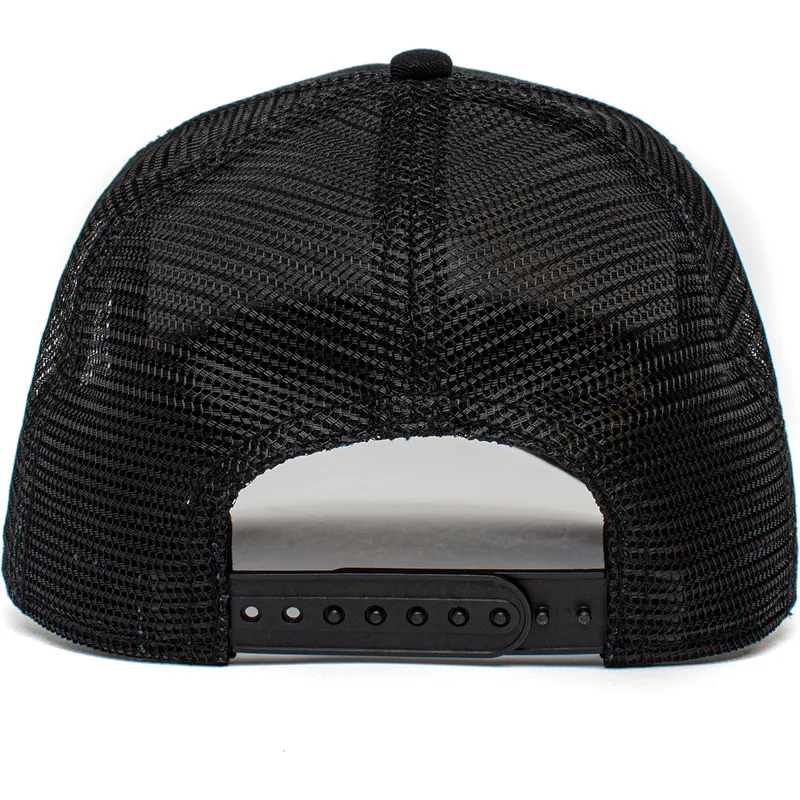 czapka-trucker-czarna-zeby-szablozebne-the-sabertooth-tiger-the-farm-od-goorin-bros