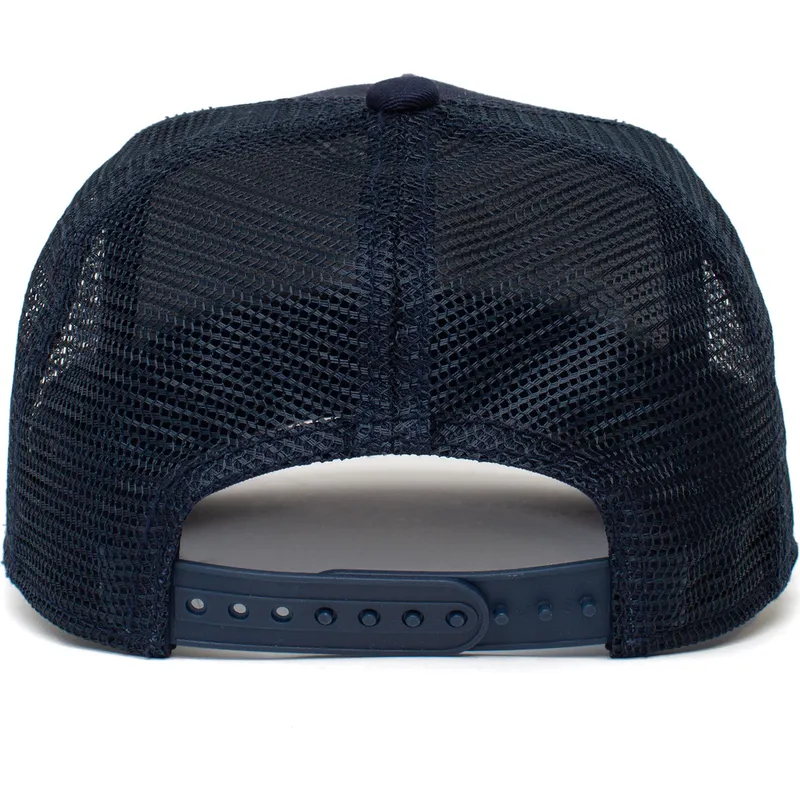 kepure-islenkta-tamsiai-melyna-snapback-vaikams-sticky-bandit-the-farm-goorin-bros kepure-islenkta-tamsiai-melyna-snapback-vaikams-sticky-bandit-the-farm-goorin-bros