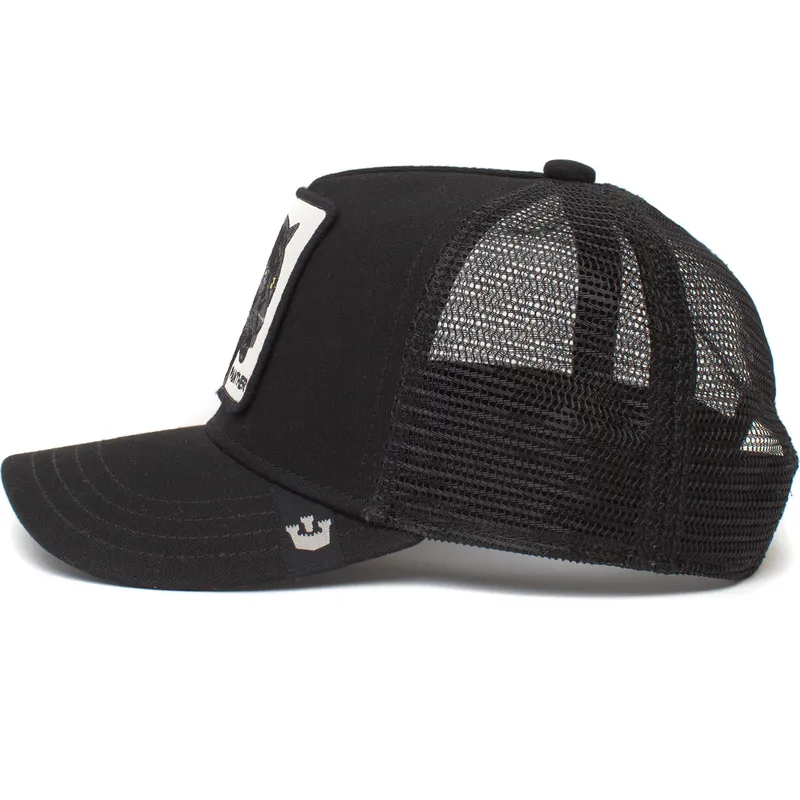czarna-czapka-trucker-dla-chlopca-pantera-panther-cub-the-farm-goorin-bros