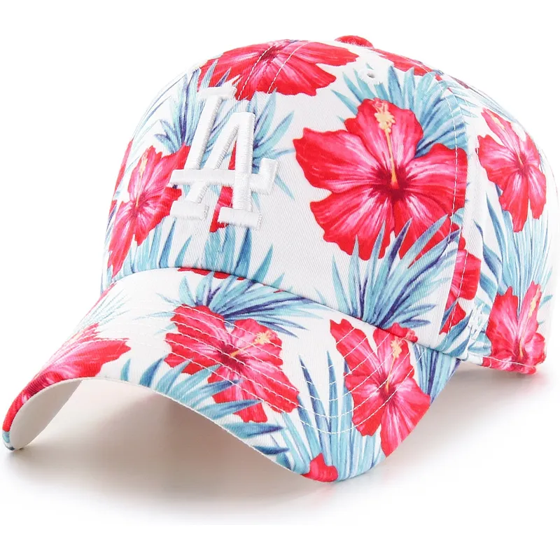 kepure-islenkta-ivairiaspalvis-reguliuojamas-clean-up-sharon-los-angeles-dodgers-mlb-47-brand