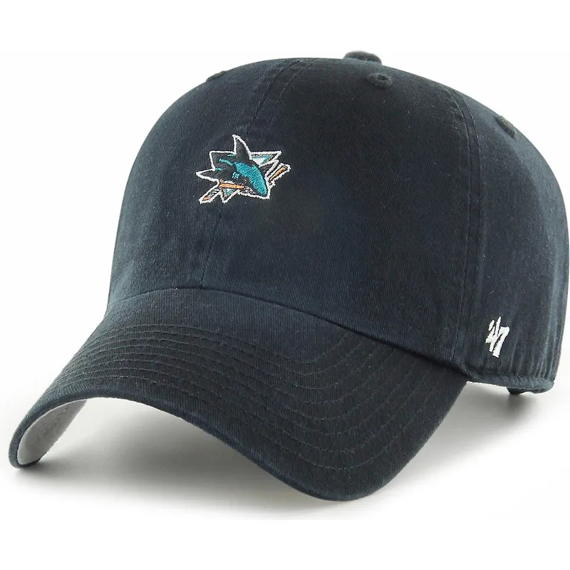kepure-islenkta-juoda-reguliuojamas-clean-up-base-runner-san-jose-sharks-nhl-47-brand kepure-islenkta-juoda-reguliuojamas-clean-up-base-runner-san-jose-sharks-nhl-47-brand