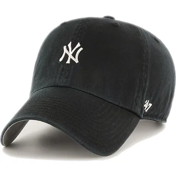 Kepurė išlenkta juoda reguliuojamas Clean Up Base Runner New York Yankees MLB 47 Brand
