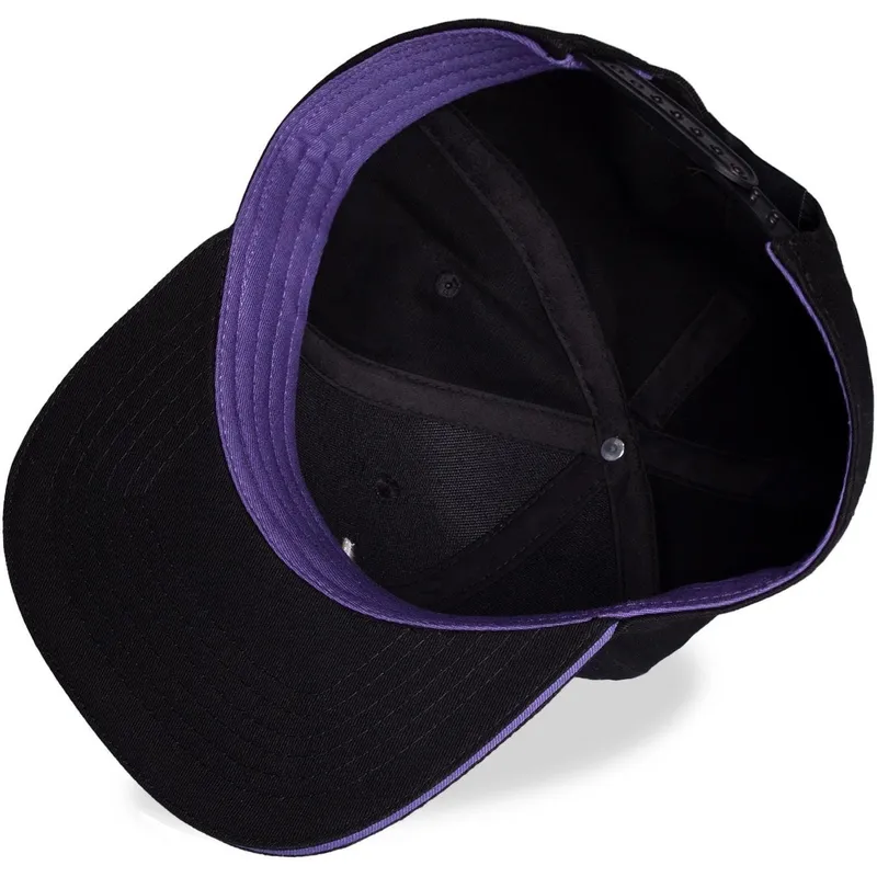 kepure-plokscia-juoda-snapback-difuzed kepure-plokscia-juoda-snapback-difuzed