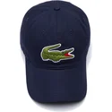 kepure-islenkta-tamsiai-melyna-reguliuojamas-contrast-strap-oversized-crocodile-lacoste