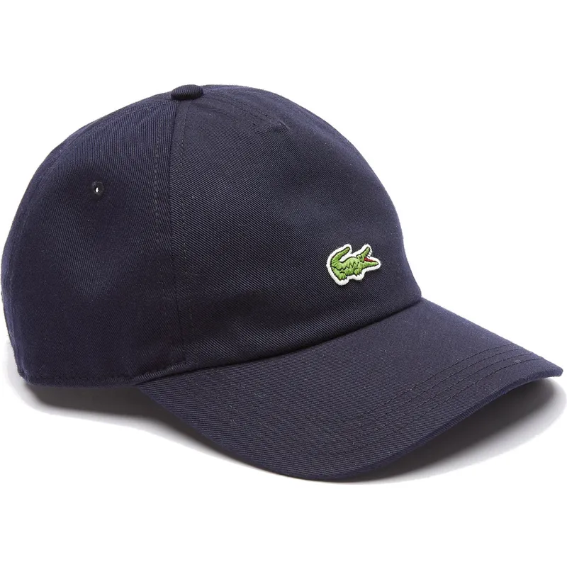 kepure-islenkta-tamsiai-melyna-reguliuojamas-crocodile-organic-lacoste