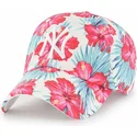 kepure-islenkta-ivairiaspalvis-reguliuojamas-clean-up-sharon-new-york-yankees-mlb-47-brand