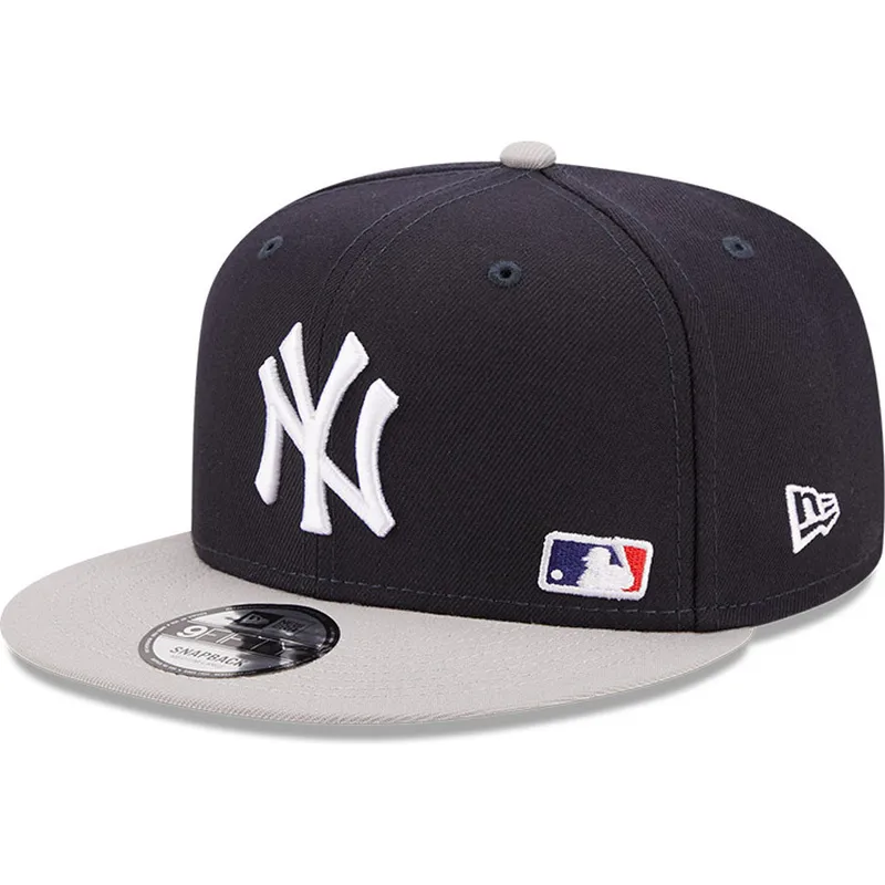 kepure-plokscia-tamsiai-melyna-snapback-9fifty-team-arch-new-york-yankees-mlb-new-era