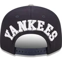 kepure-plokscia-tamsiai-melyna-snapback-9fifty-team-arch-new-york-yankees-mlb-new-era