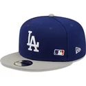 kepure-plokscia-melyna-snapback-9fifty-team-arch-los-angeles-dodgers-mlb-new-era