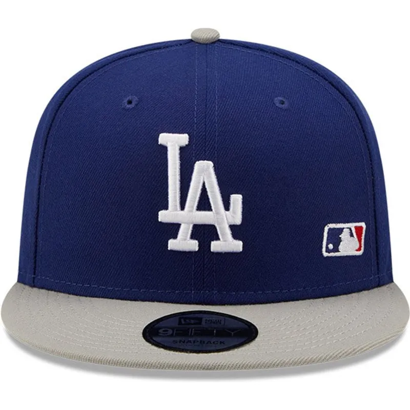 kepure-plokscia-melyna-snapback-9fifty-team-arch-los-angeles-dodgers-mlb-new-era