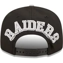 kepure-plokscia-juoda-snapback-9fifty-team-arch-las-vegas-raiders-nfl-new-era