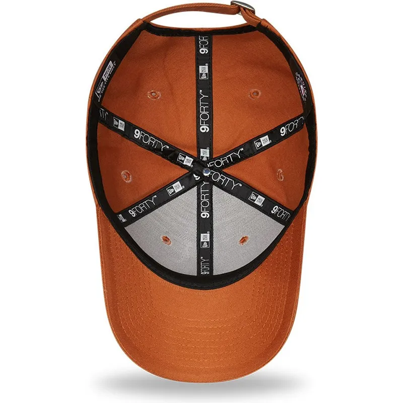 kepure-islenkta-ruda-reguliuojamas-9forty-league-essential-boston-red-sox-mlb-new-era