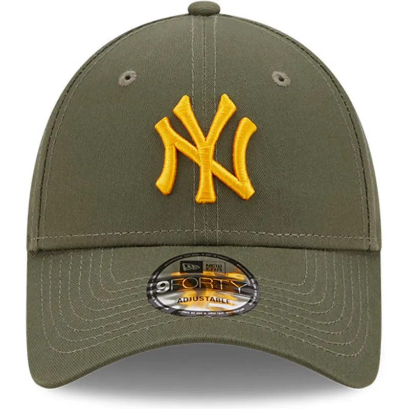 kepure-islenkta-zalia-reguliuojamas-9forty-league-essential-new-york-yankees-mlb-new-era