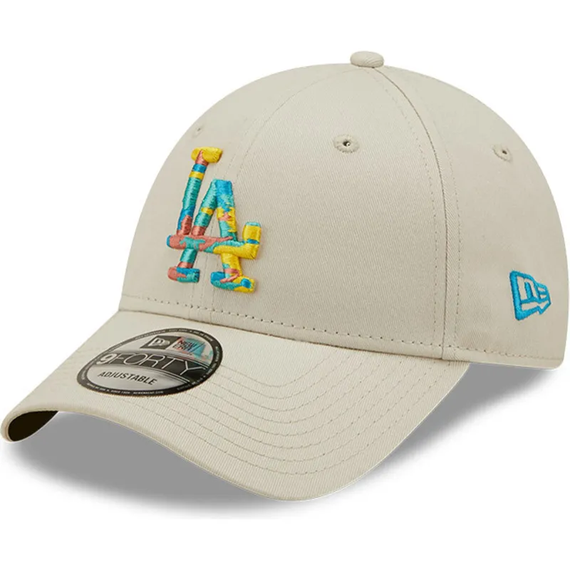 kepure-islenkta-pilka-reguliuojamas-9forty-camo-infill-los-angeles-dodgers-mlb-new-era