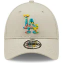 kepure-islenkta-pilka-reguliuojamas-9forty-camo-infill-los-angeles-dodgers-mlb-new-era