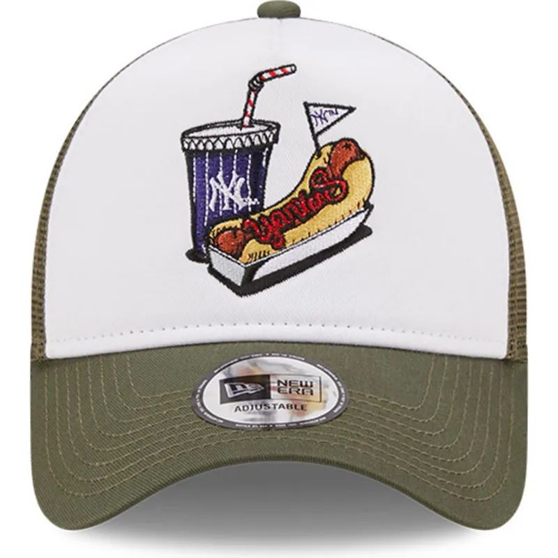 kepure-islenkta-balta-snapback-a-frame-stadium-food-hot-dog-new-york-yankees-mlb-new-era