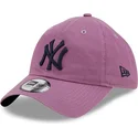 kepure-islenkta-violetine-reguliuojamas-9twenty-essential-casual-classic-new-york-yankees-mlb-new-era