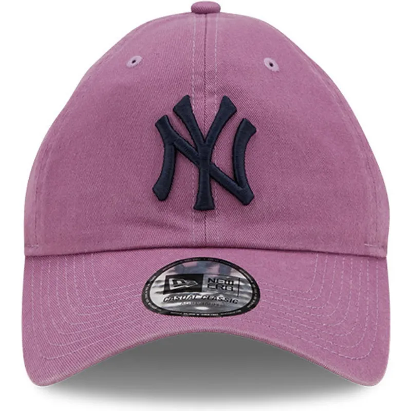 kepure-islenkta-violetine-reguliuojamas-9twenty-essential-casual-classic-new-york-yankees-mlb-new-era