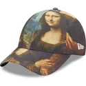 regulowana-wielokolorowa-czapka-z-zakrzywionym-daszkiem-9forty-mona-lisa-le-louvre-new-era
