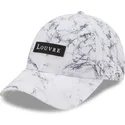 kepure-islenkta-balta-reguliuojamas-9forty-clear-marble-le-louvre-new-era