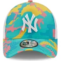 kepure-islenkta-melyna-snapback-a-frame-camo-pack-new-york-yankees-mlb-new-era