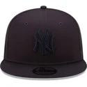 kepure-plokscia-tamsiai-melyna-snapback-9fifty-league-essential-new-york-yankees-mlb-new-era