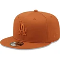kepure-plokscia-ruda-snapback-9fifty-league-essential-los-angeles-dodgers-mlb-new-era