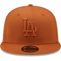 kepure-plokscia-ruda-snapback-9fifty-league-essential-los-angeles-dodgers-mlb-new-era