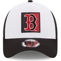kepure-islenkta-juoda-snapback-a-frame-team-patch-boston-red-sox-mlb-new-era