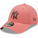 kepure-islenkta-rozine-reguliuojamas-9forty-camo-infill-new-york-yankees-mlb-new-era