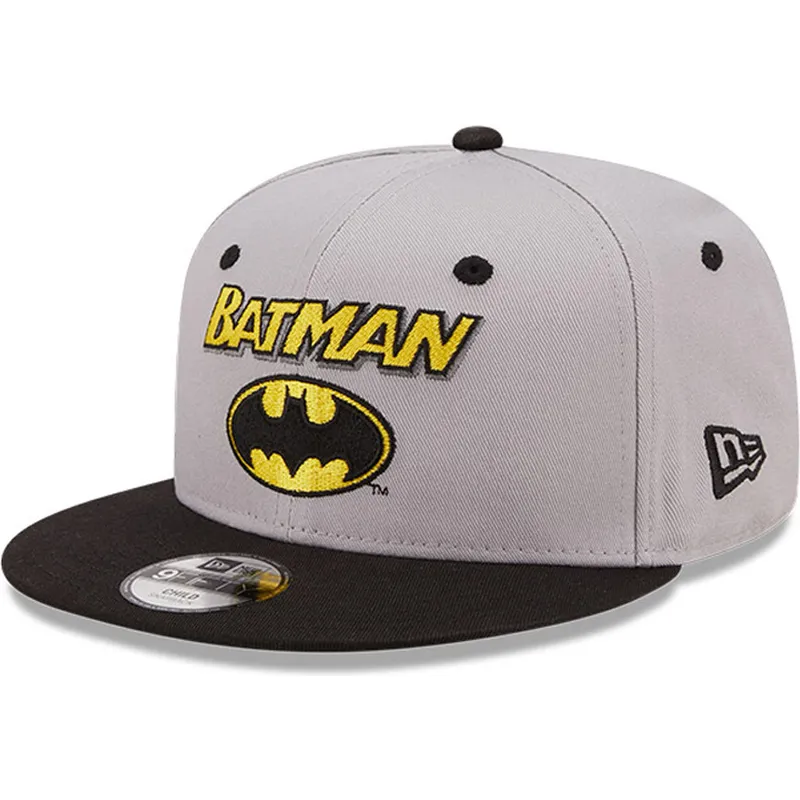 kepure-plokscia-pilka-snapback-vaikams-9fifty-character-batman-dc-comics-new-era