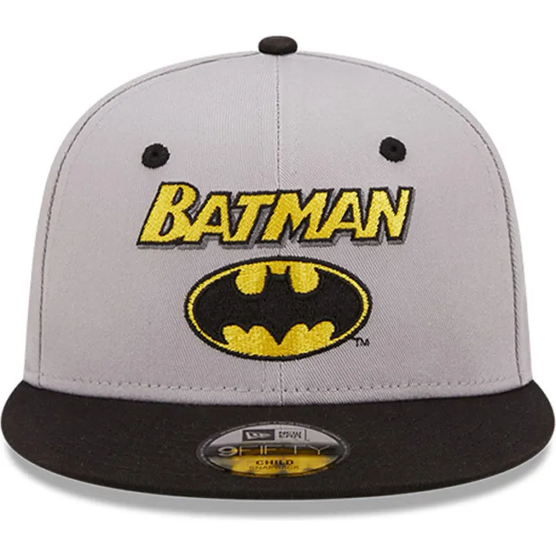 kepure-plokscia-pilka-snapback-vaikams-9fifty-character-batman-dc-comics-new-era