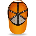 regulowana-pomaranczowa-czapka-z-zakrzywionym-daszkiem-z-czarnym-logo-9forty-league-essential-los-angeles-dodgers-mlb-od-new-era