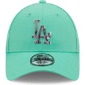 kepure-islenkta-zalia-reguliuojamas-9forty-infill-los-angeles-dodgers-mlb-new-era