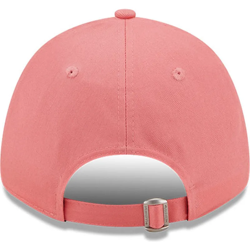 kepure-islenkta-rozine-reguliuojamas-9forty-infill-new-york-yankees-mlb-new-era