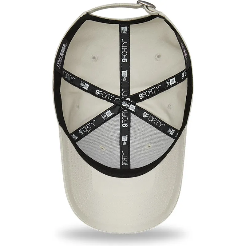 kepure-islenkta-smelio-reguliuojama-juostele-9forty-league-essential-new-york-yankees-mlb-new-era