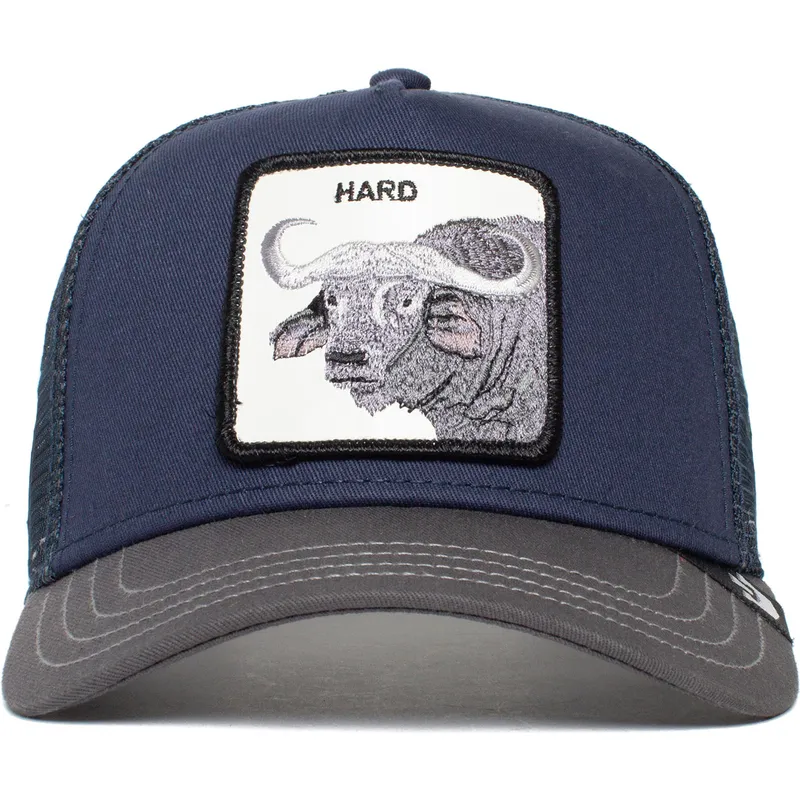 kepure-islenkta-tamsiai-melyna-snapback-hard-widowmaker-the-farm-goorin-bros