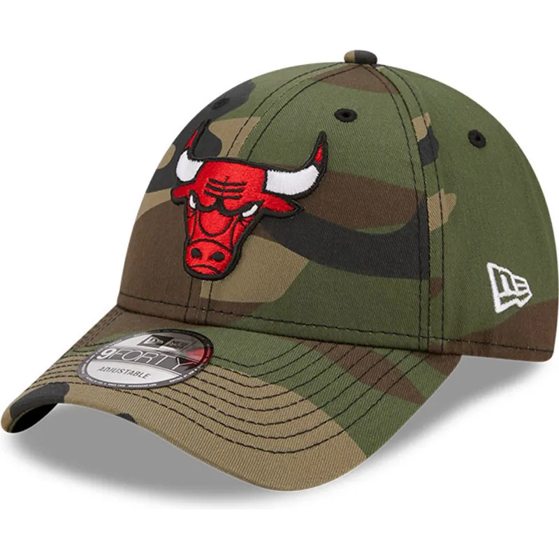 kepure-islenkta-kamufliazas-reguliuojamas-9forty-chicago-bulls-nba-new-era