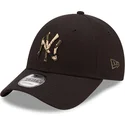 kepure-islenkta-juoda-reguliuojamas-9forty-camo-infill-new-york-yankees-mlb-new-era