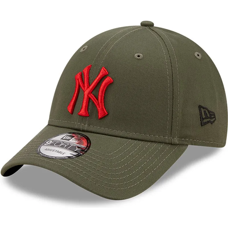 kepure-islenkta-zalia-reguliuojamas-9forty-stadium-food-new-york-yankees-mlb-new-era