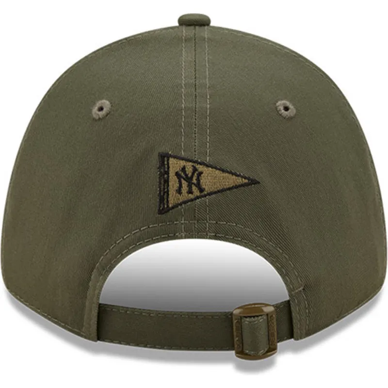 kepure-islenkta-zalia-reguliuojamas-9forty-stadium-food-new-york-yankees-mlb-new-era