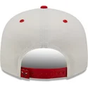 kepure-plokscia-balta-snapback-9fifty-white-crown-chicago-bulls-nba-new-era
