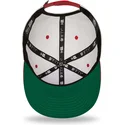 kepure-plokscia-balta-snapback-9fifty-white-crown-chicago-bulls-nba-new-era