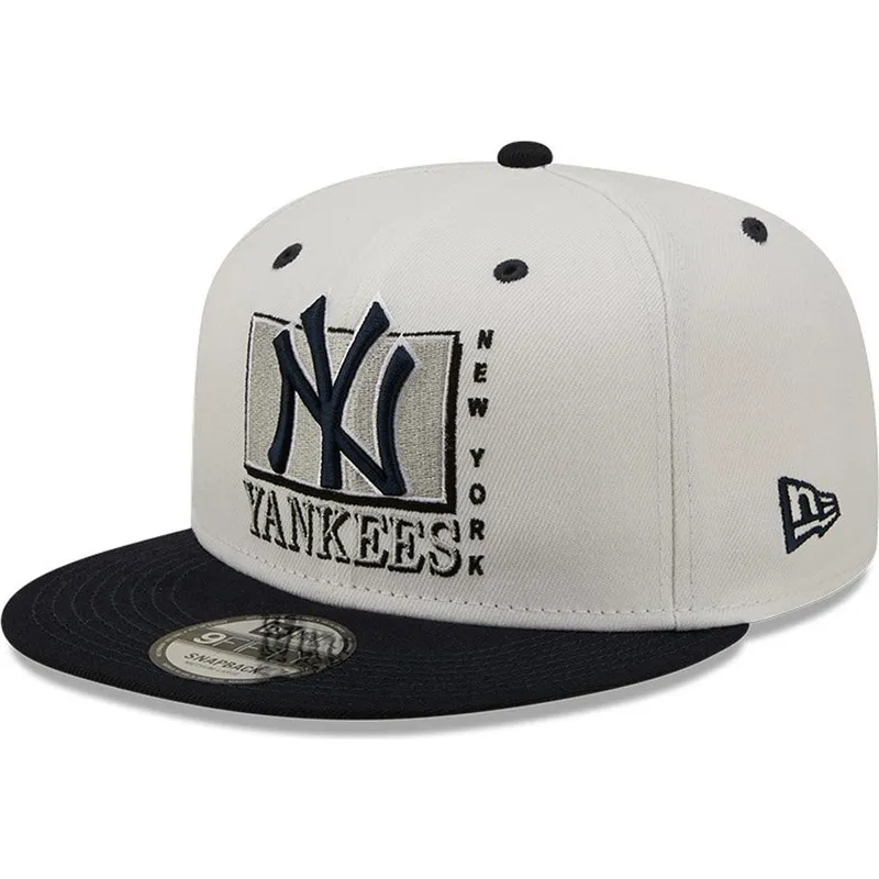 kepure-plokscia-balta-snapback-9fifty-white-crown-new-york-yankees-mlb-new-era