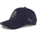 kepure-islenkta-tamsiai-melyna-snapback-team-valencia-cf-lfp-puma