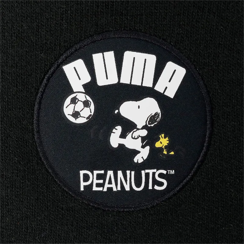 kepure-juoda-vaikams-classic-cuffless-snoopy-peanuts-puma