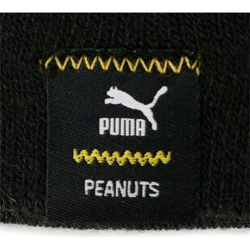kepure-juoda-vaikams-classic-cuffless-snoopy-peanuts-puma