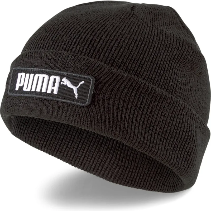 kepure-juoda-vaikams-classic-cuff-puma